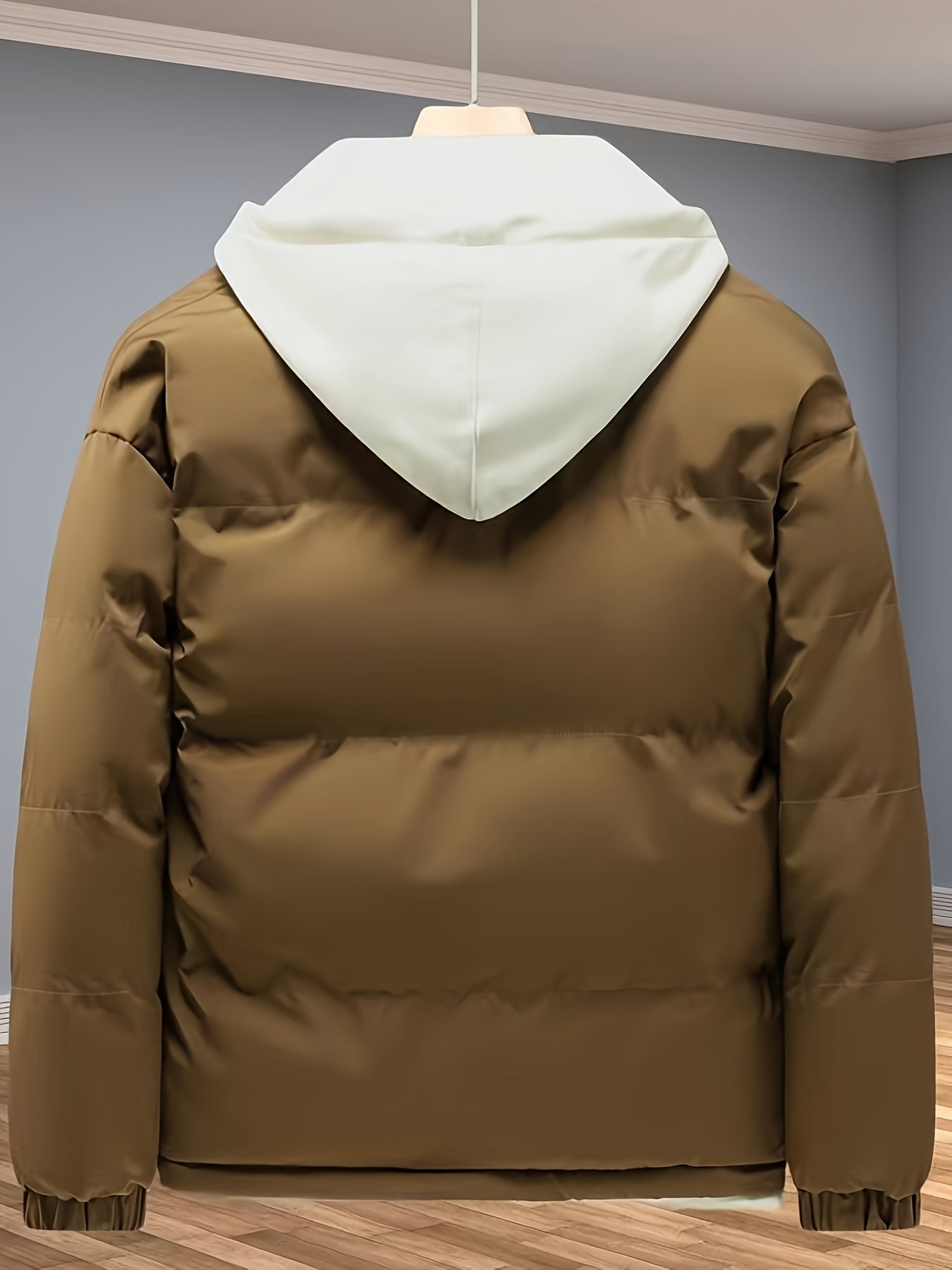 Doppeltes Isolationsdesign Winterjacke mit Kapuze
