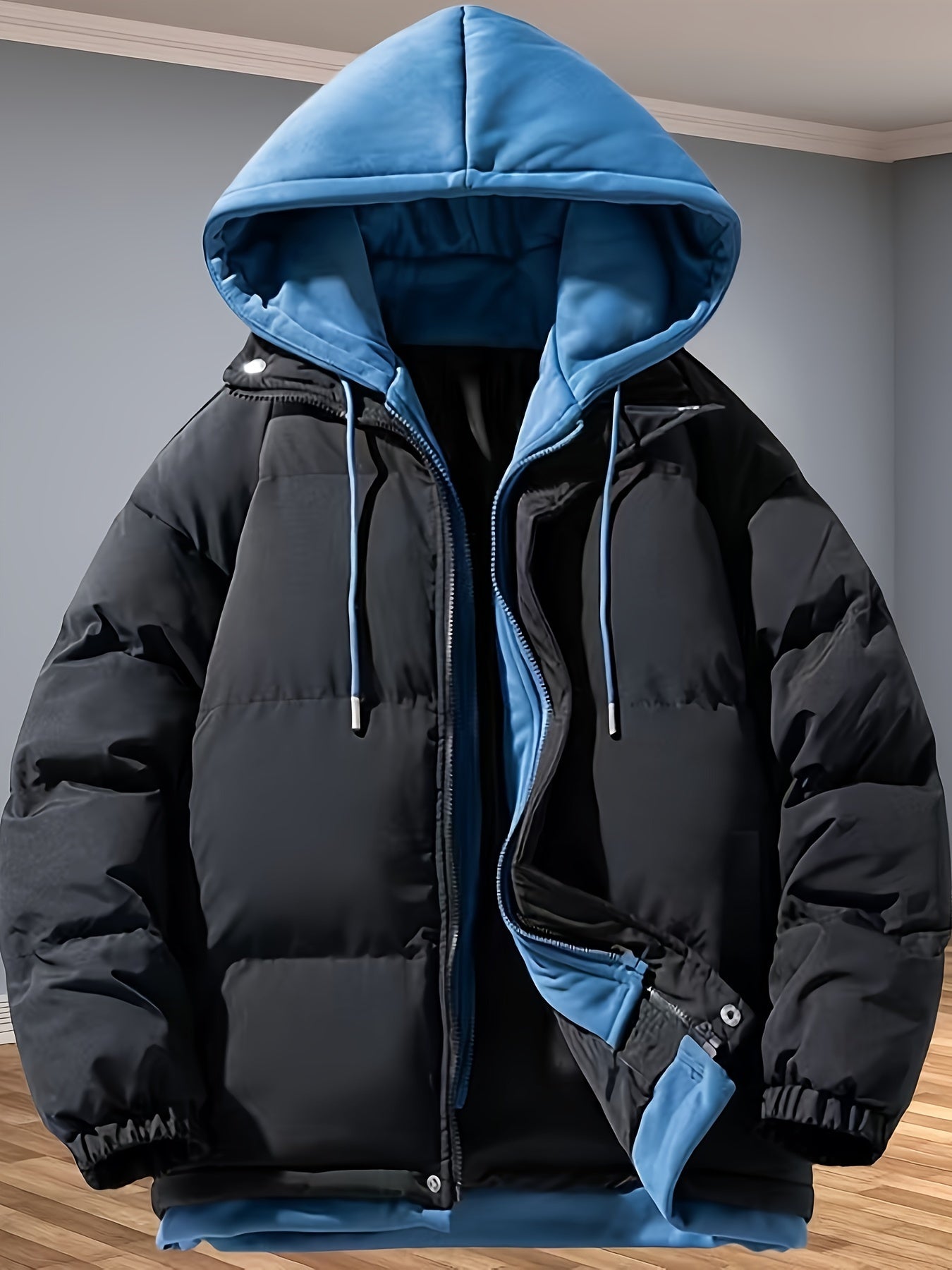 Doppeltes Isolationsdesign Winterjacke mit Kapuze