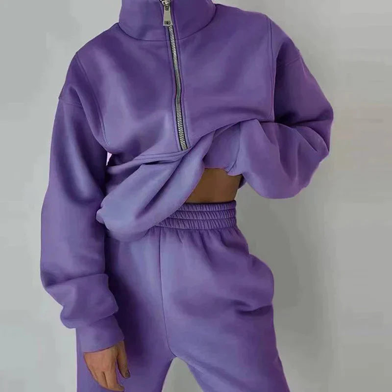 Joggingsanzug für Damen im Retro-Design