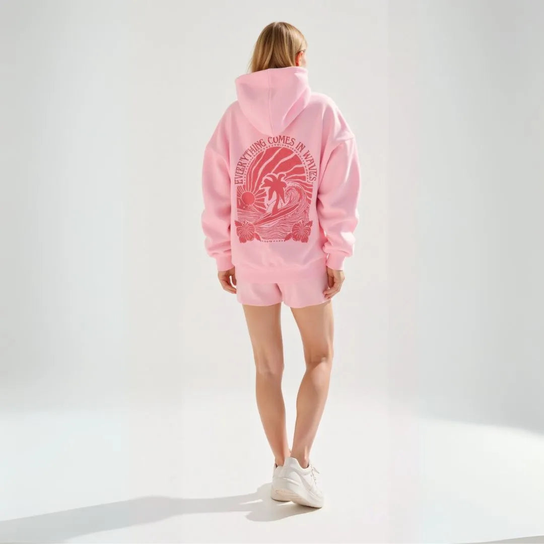 Everything comes in waves Hoodie