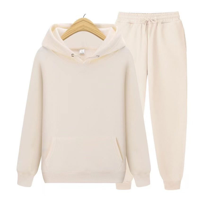 Hoodie und Jogginghose Set aus Atmungsaktivem Material