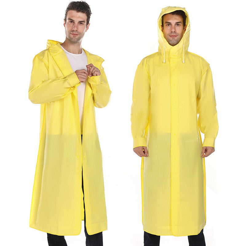 Unisex Regenjacke mit Kapuze