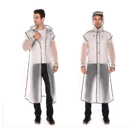 Unisex Regenjacke mit Kapuze