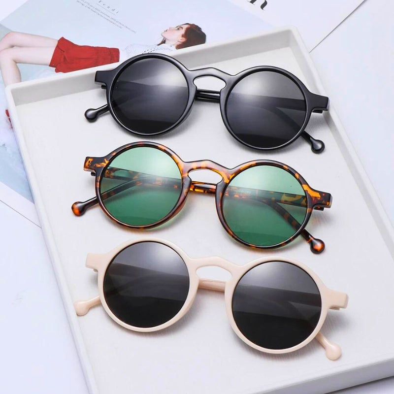 Unisex Runde Sonnenbrille für den Sommer