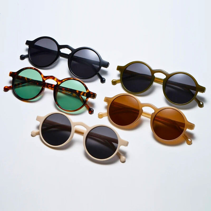 Unisex Runde Sonnenbrille für den Sommer