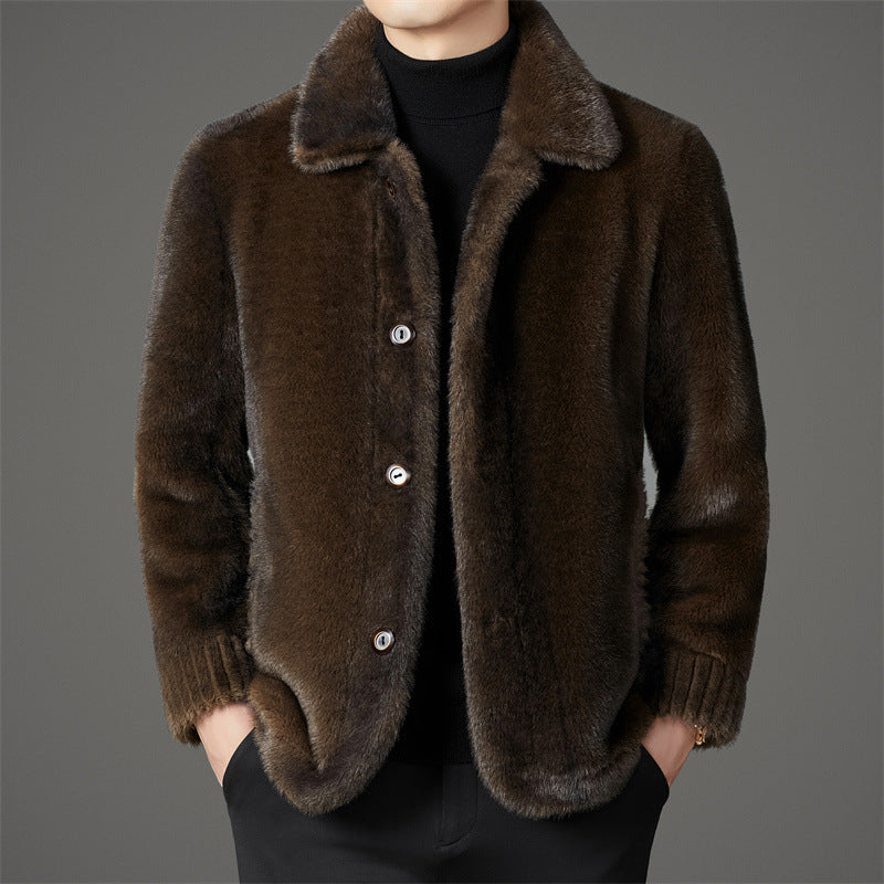 Warme Herren Winterjacke