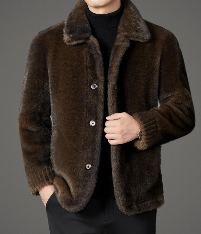 Warme Herren Winterjacke