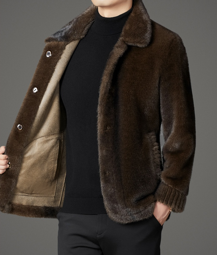 Warme Herren Winterjacke