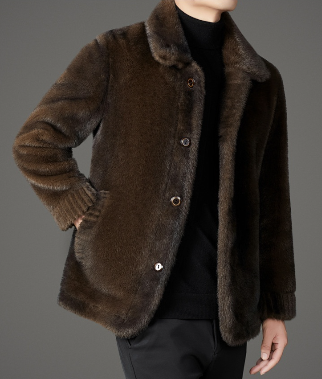 Warme Herren Winterjacke