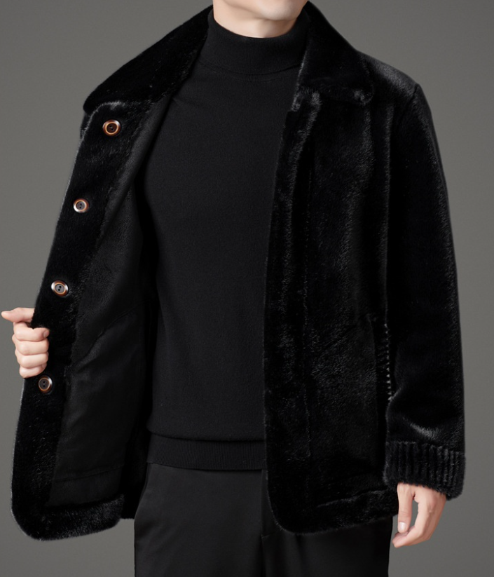 Warme Herren Winterjacke