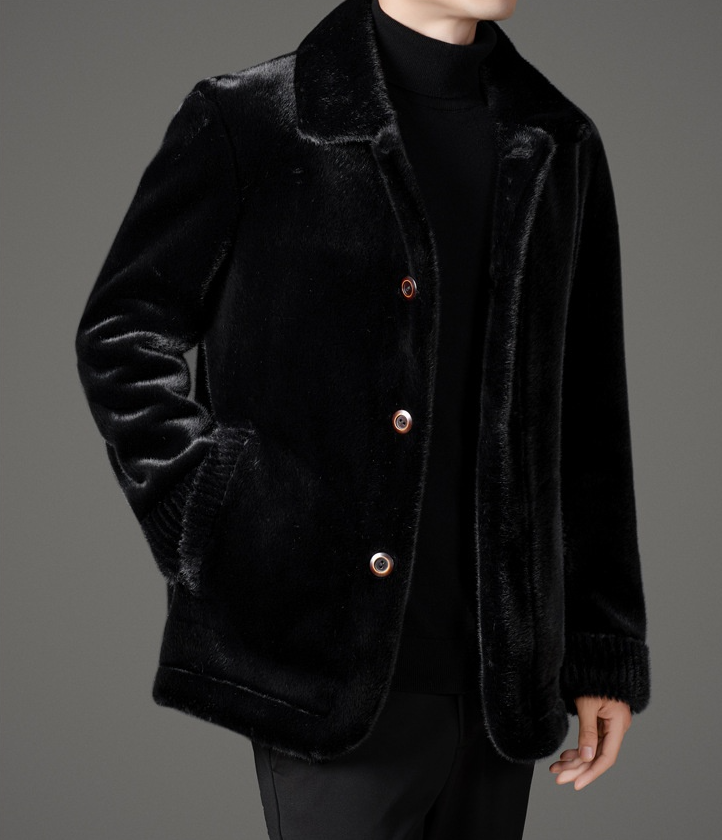 Warme Herren Winterjacke