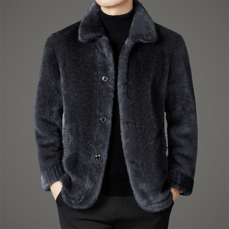 Warme Herren Winterjacke