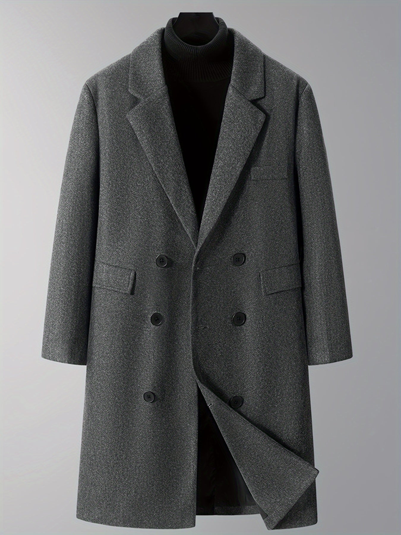 Warme Herren Winterjacke mit Taschen