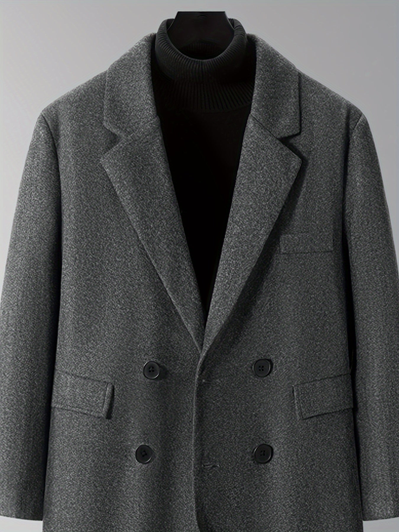 Warme Herren Winterjacke mit Taschen