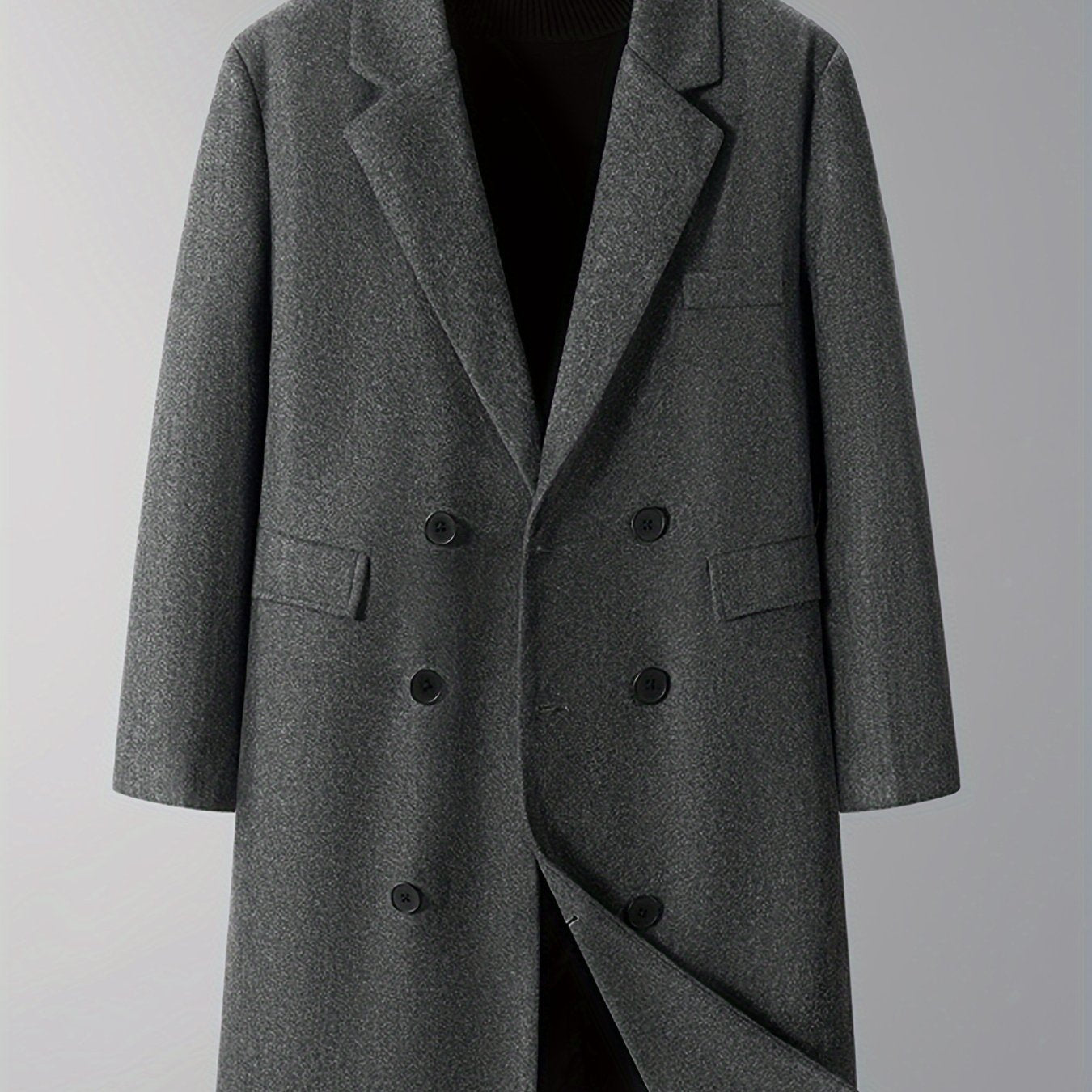 Warme Herren Winterjacke mit Taschen