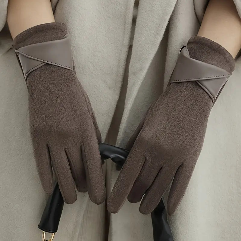 Warme Winterhandschuhe für Damen
