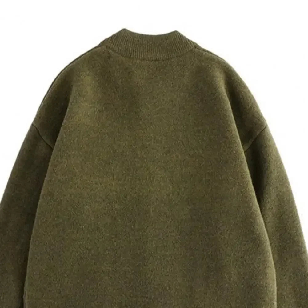 Warmer Strick Pullover Herren