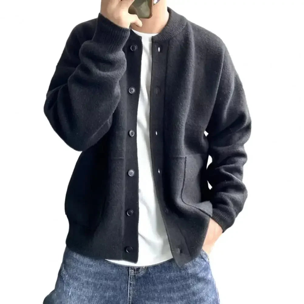 Warmer Strick Pullover Herren