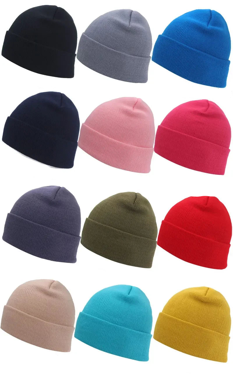 Warmer Strickhut für Männer und Frauen