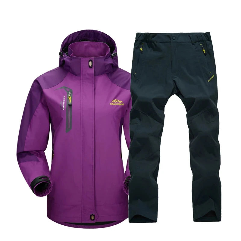 Pantaloni da trekking impermeabili da donna