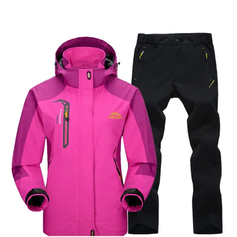 Pantaloni da trekking impermeabili da donna