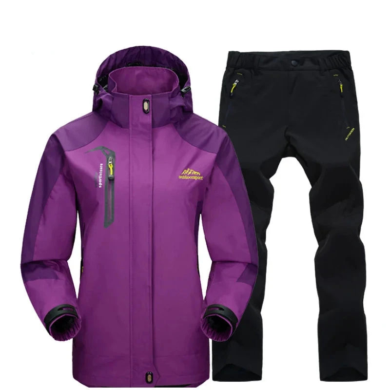 Pantaloni da trekking impermeabili da donna