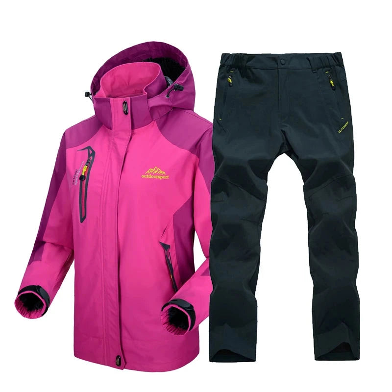 Pantaloni da trekking impermeabili da donna