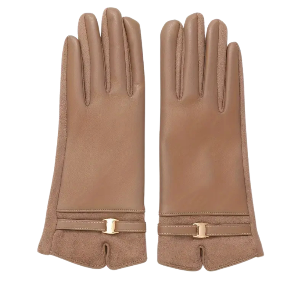 Wasserdichte Lederhandschuhe für Winter