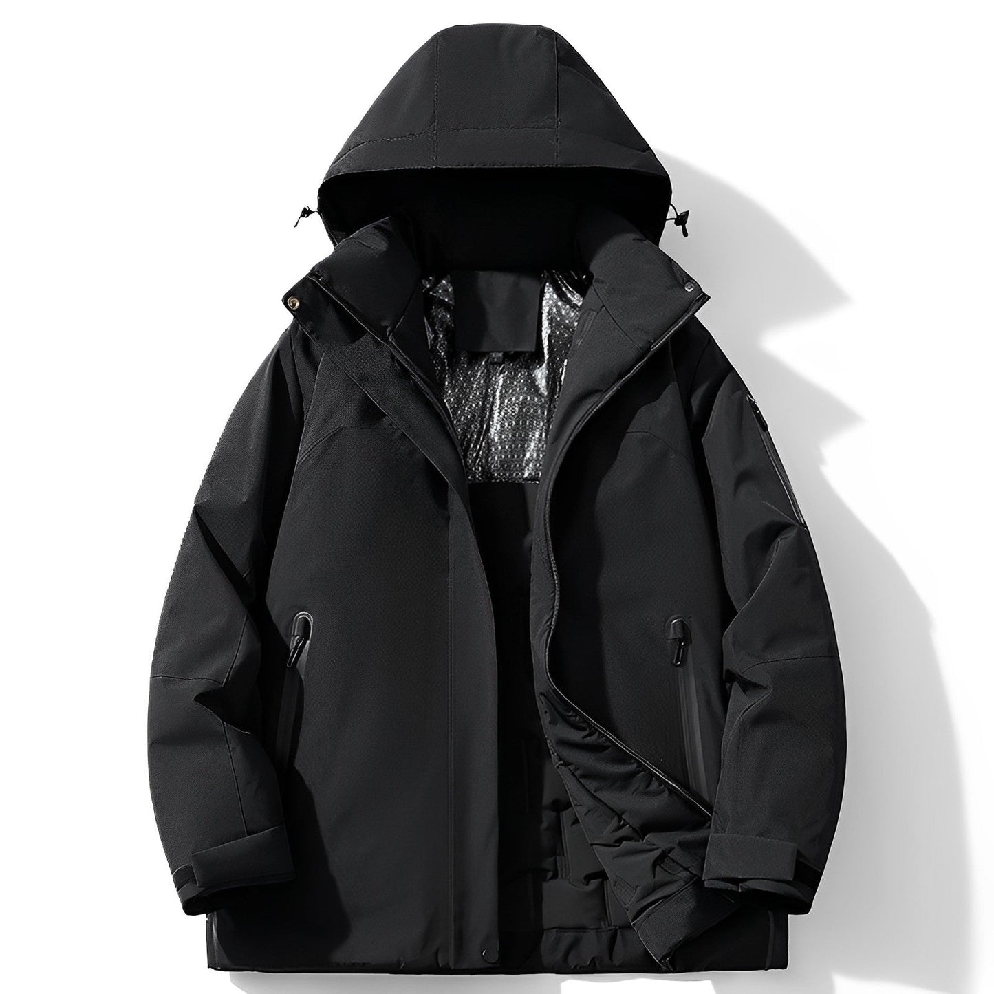 Wasserdichte Winterjacke mit Fleecefutter