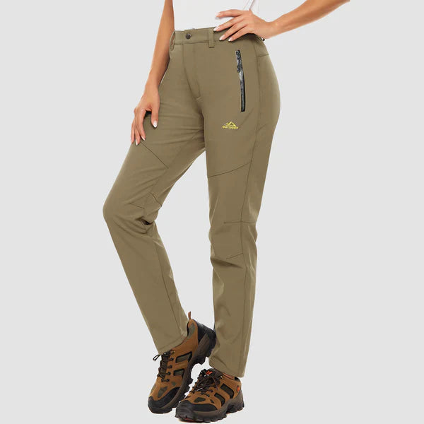 Wasserfeste Damenhose mit Fleecefutter