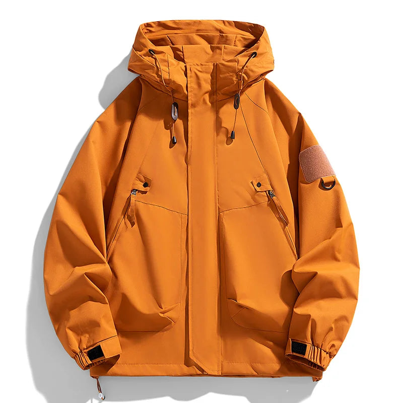 Wasserfester Herren Windbreaker mit Kapuze
