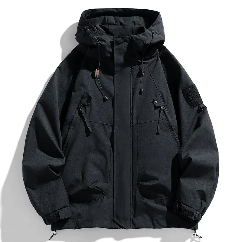 Wasserfester Herren Windbreaker mit Kapuze