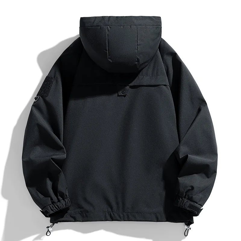 Wasserfester Herren Windbreaker mit Kapuze