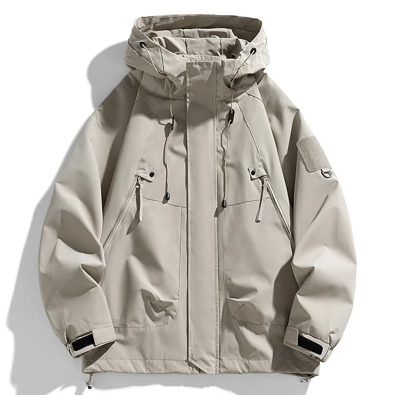 Wasserfester Herren Windbreaker mit Kapuze