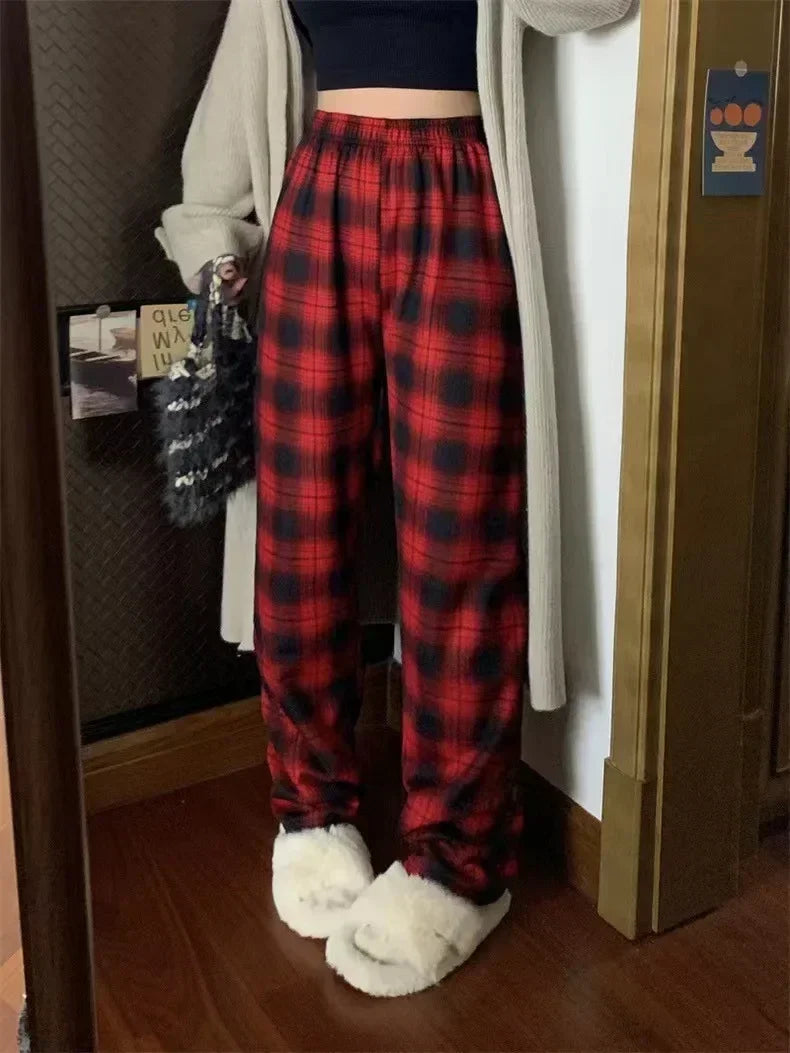 Warme und weiche Stoffhose für Damen