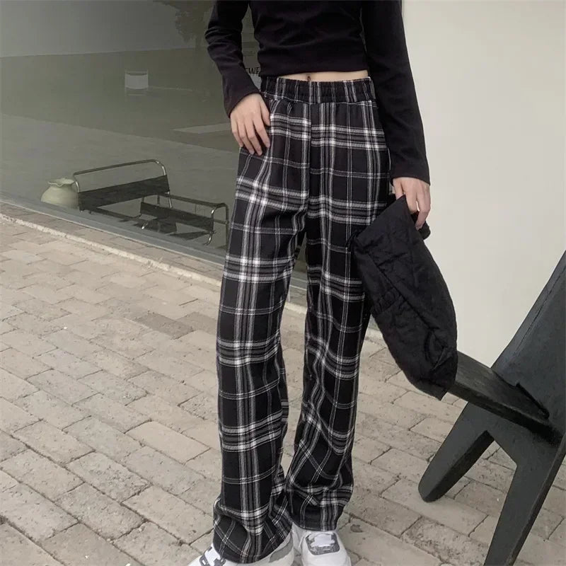 Warme und weiche Stoffhose für Damen