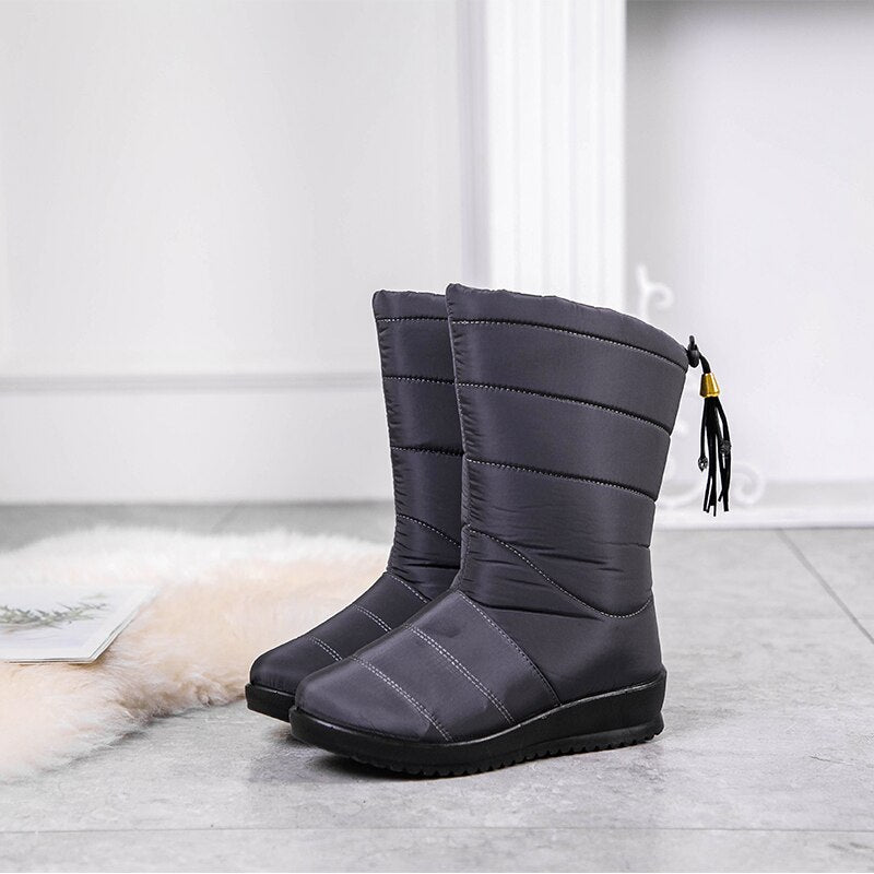 Weiche Winterstiefel Damen