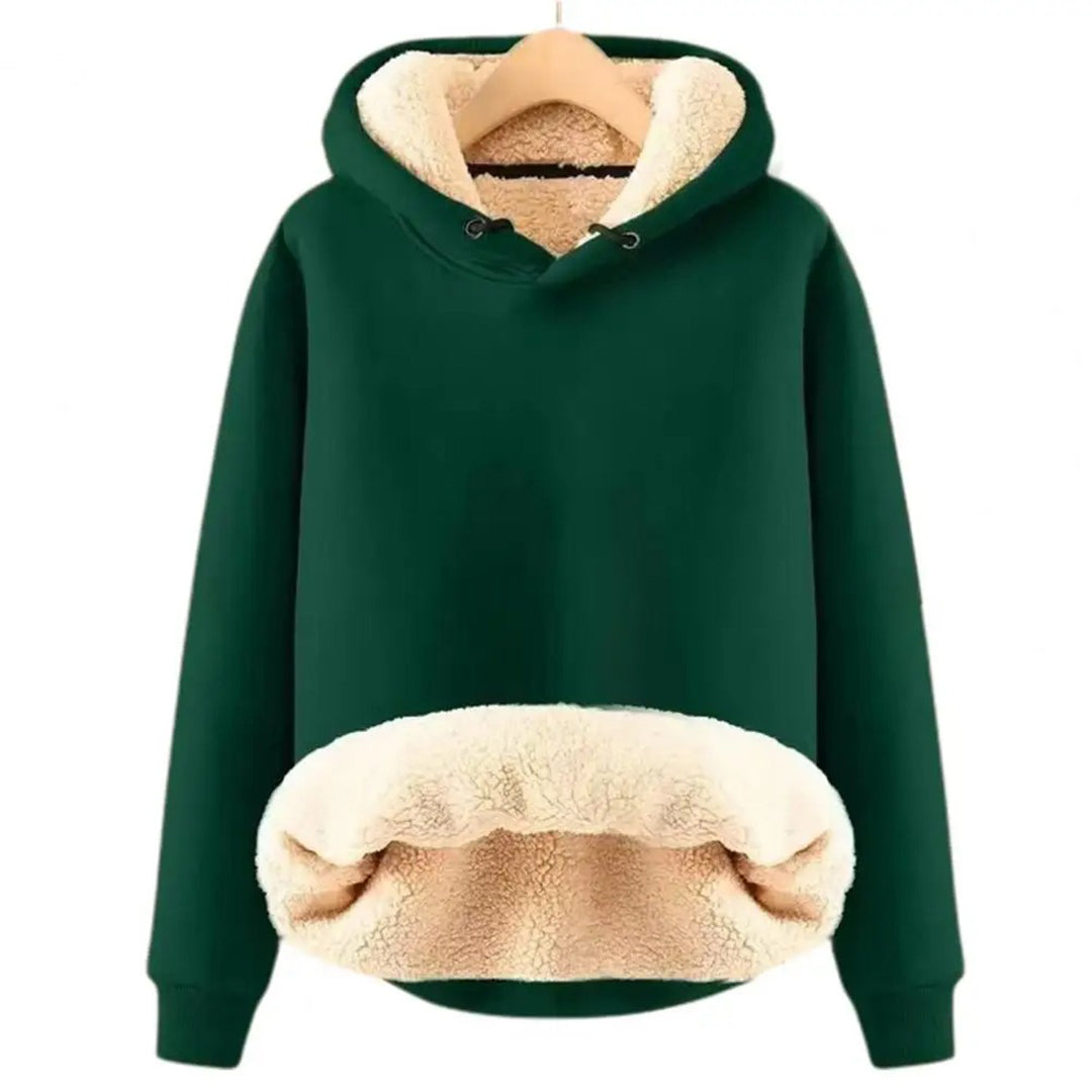 Weiche und warme Damen-Hoodie