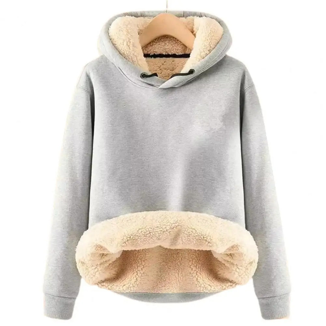 Weiche und warme Damen-Hoodie