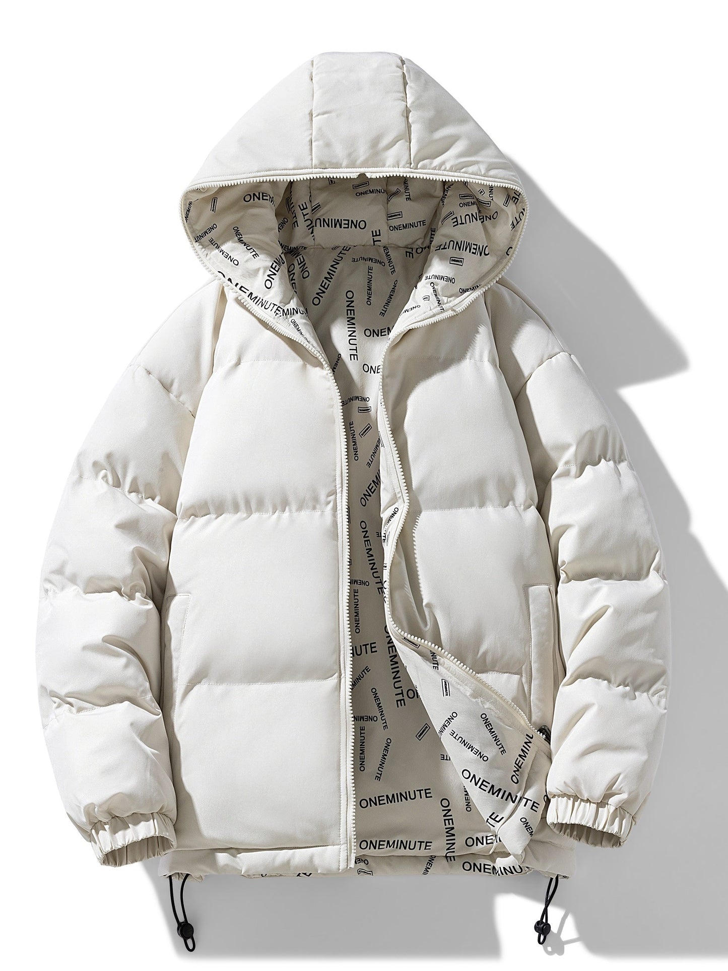 Wendbare Winterjacke Herren mit Kapuze