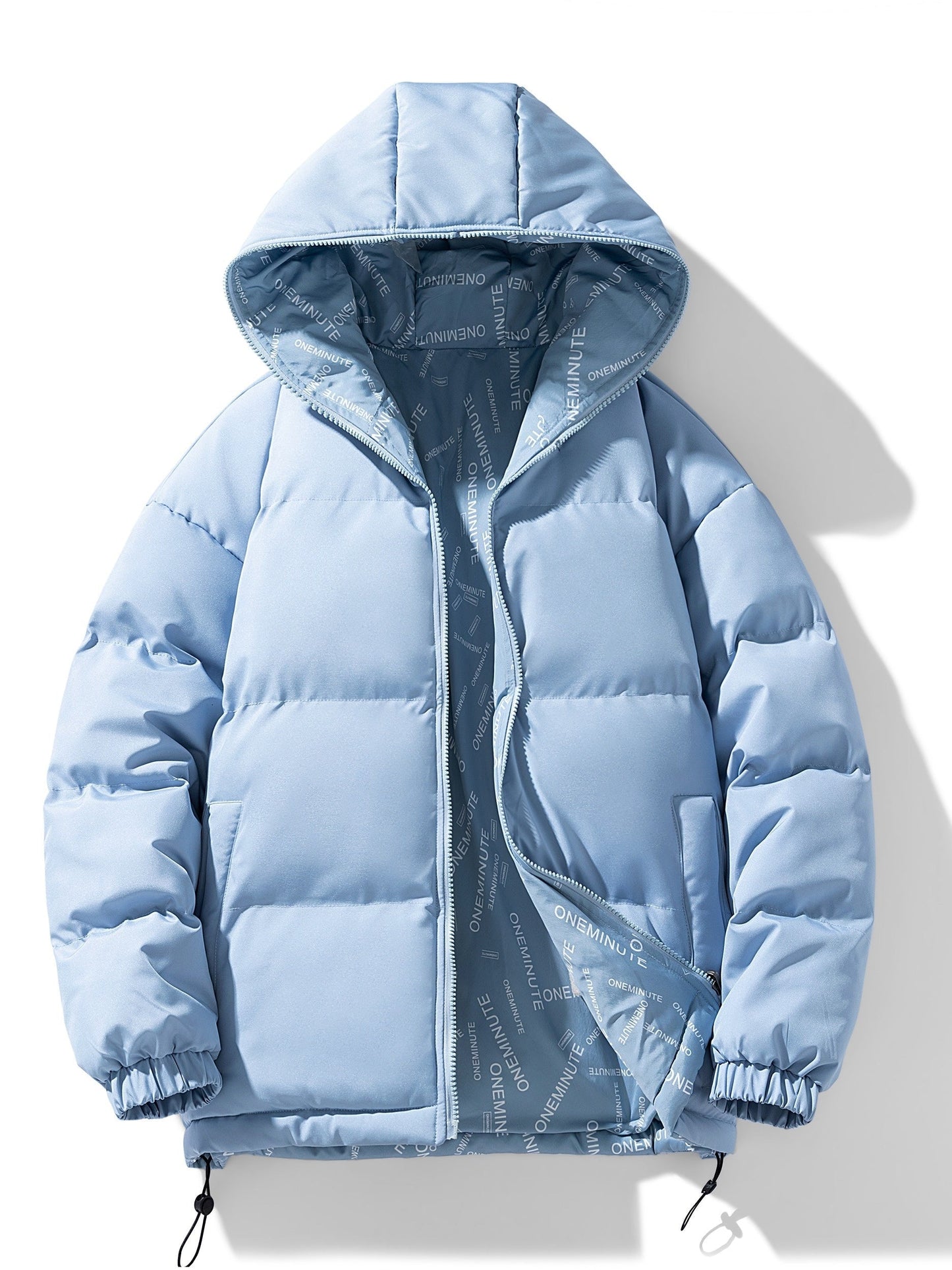 Wendbare Winterjacke Herren mit Kapuze