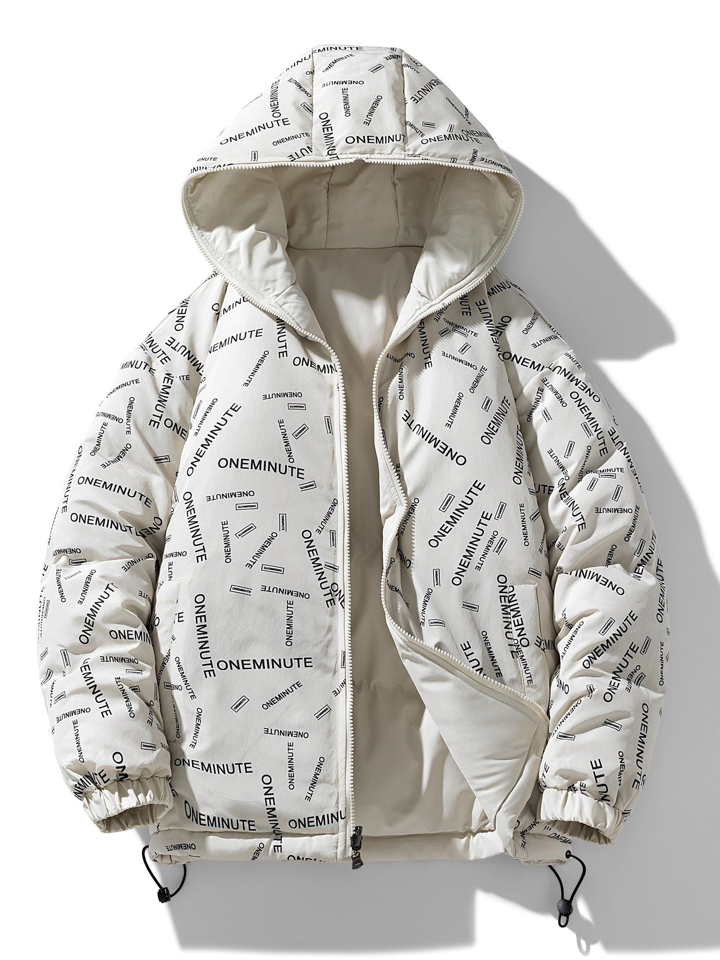Wendbare Winterjacke Herren mit Kapuze