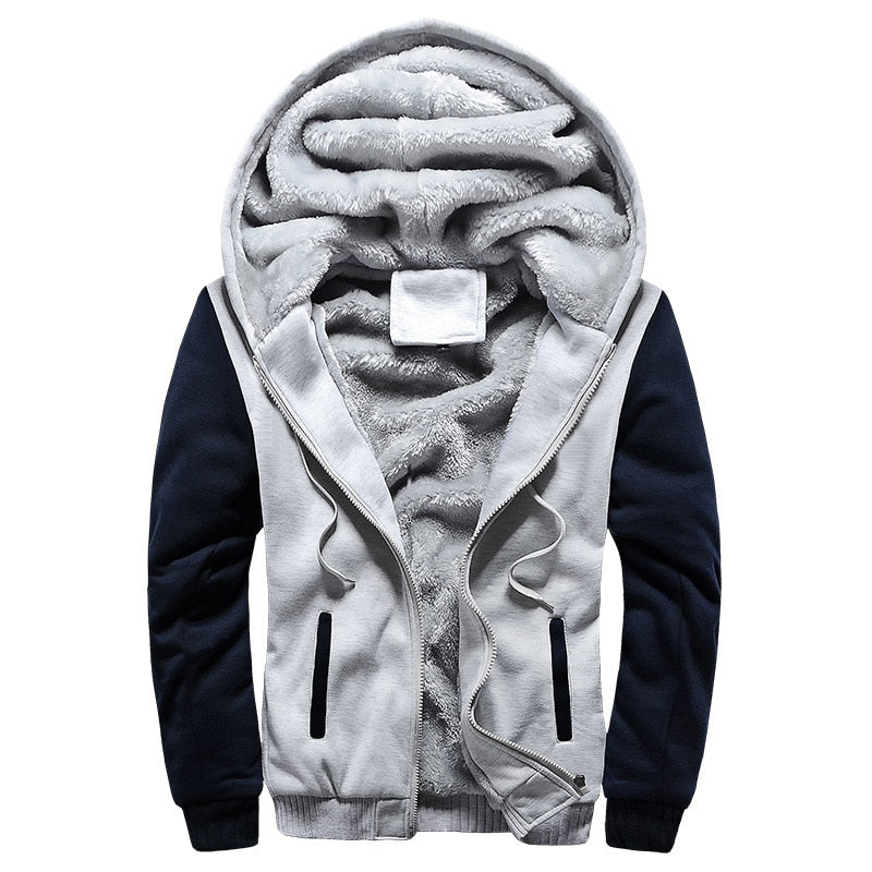Winter Fleecejacke Herren