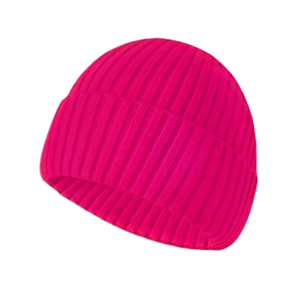 Wintermütze aus Gestricktem Stoff