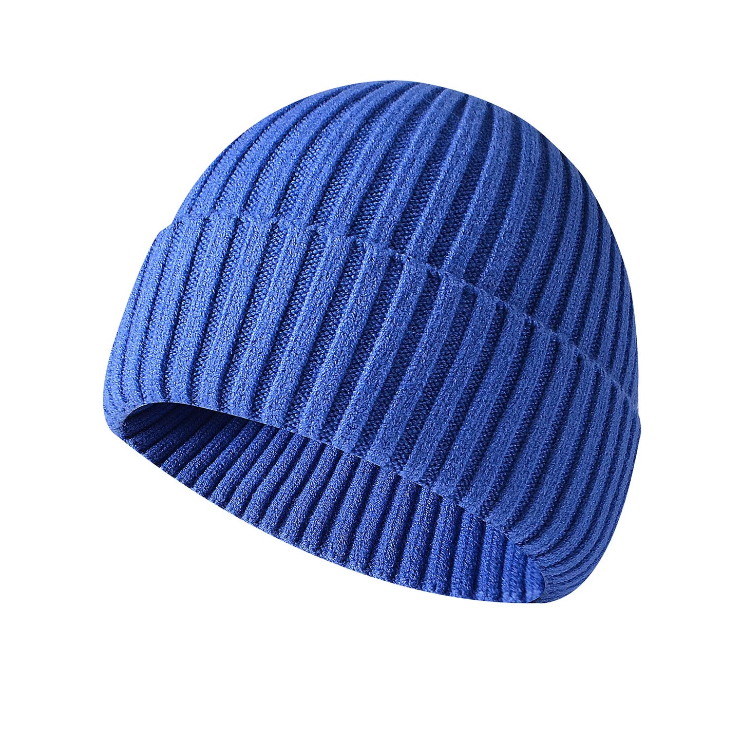 Wintermütze aus Gestricktem Stoff