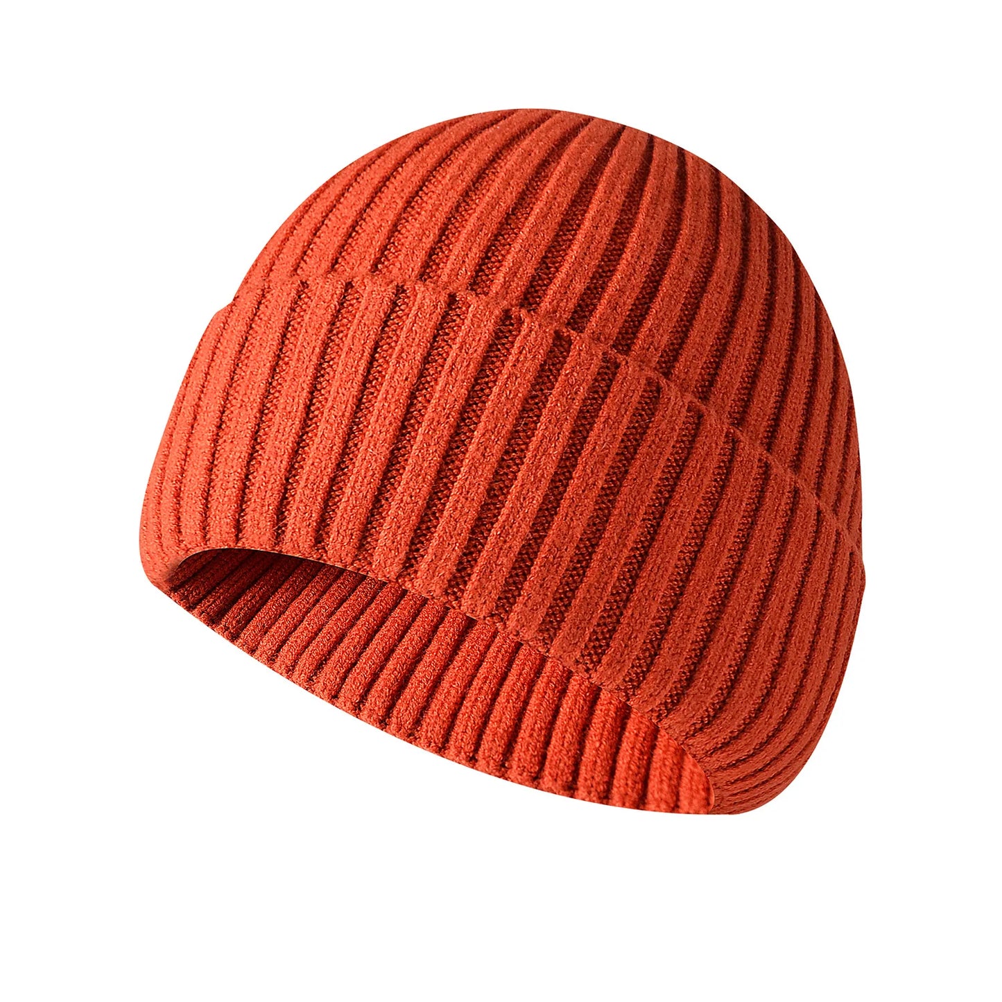 Wintermütze aus Gestricktem Stoff