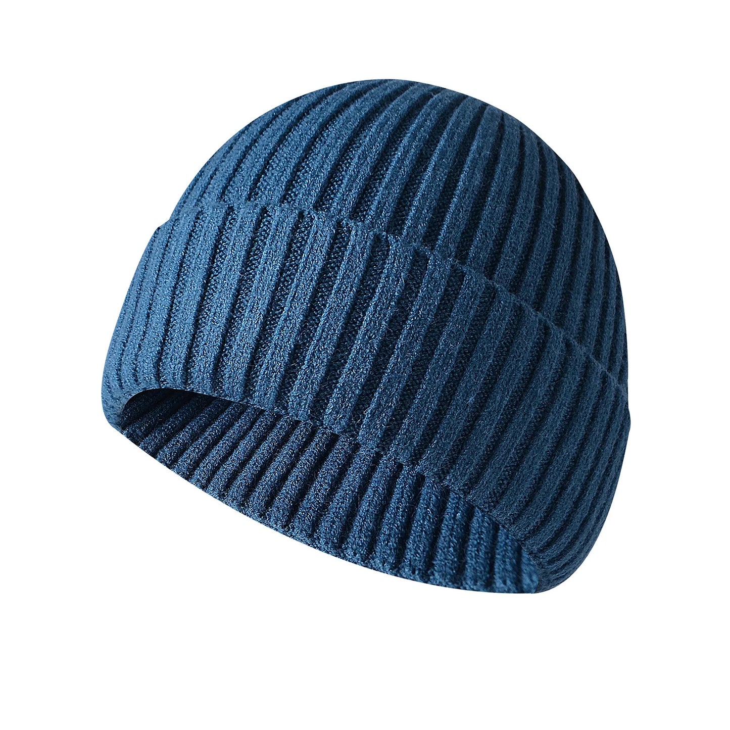 Wintermütze aus Gestricktem Stoff
