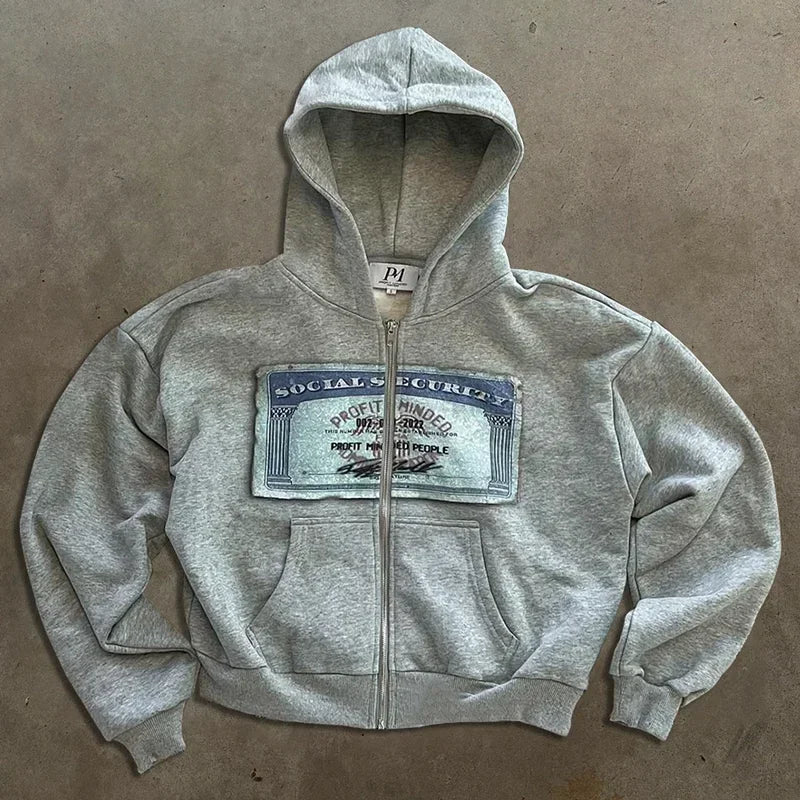 Y2K Retro Hoodie für Herren und Damen