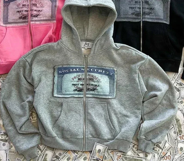 Y2K Retro Hoodie für Herren und Damen