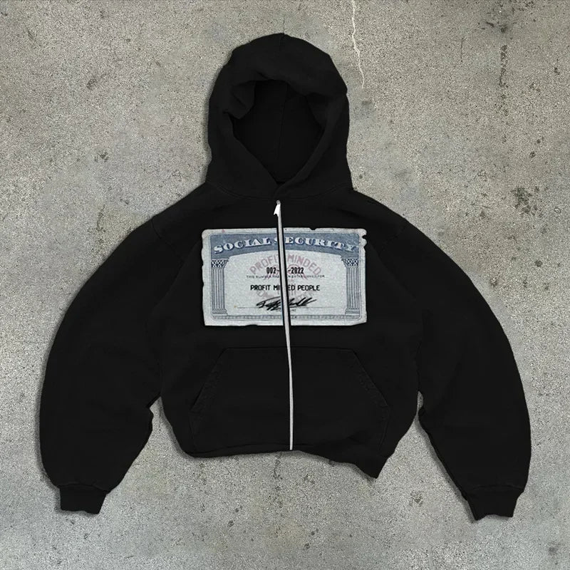 Y2K Retro Hoodie für Herren und Damen